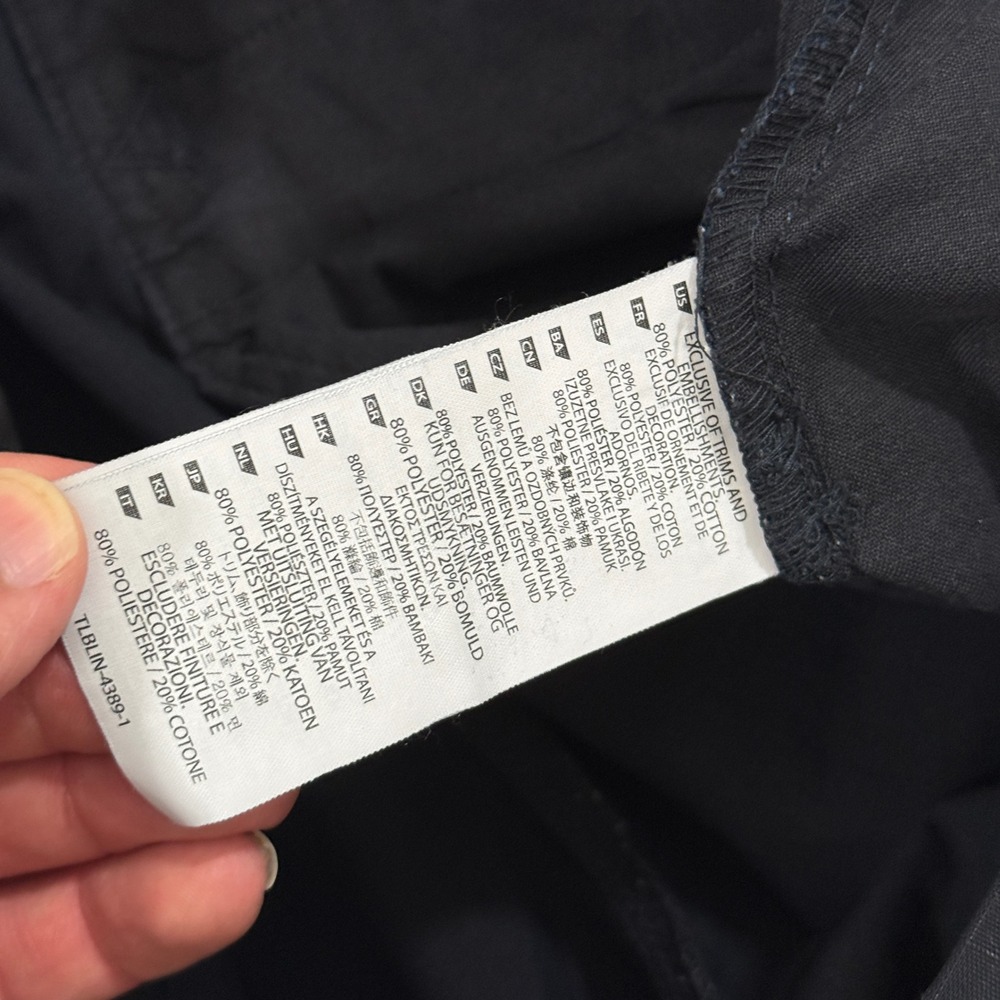 5.11 Tactical Pants Mens 38x30 Navy Blue Good Ripstop Work Trousers 74426 - Picture 4 of 9